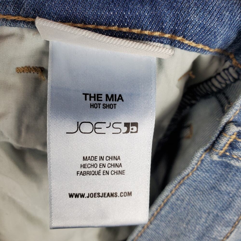 Joes Jeans The Mia High Rise Wide Leg Petite Size 26 Blue Hot Shot 30" Inseam - Picture 10 of 14